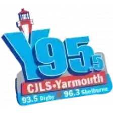 CJLS-FM "Y95"  95.5 Yarmouth, 93.5 Digby,  96.3 Shelburne, NS logo