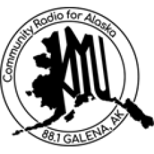 KIYU-FM 88.1 "Big River Public Broadcasting" Galena, AK logo