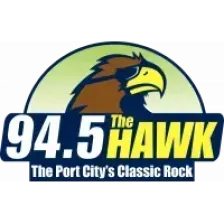 WKXS 94.5 "The Hawk" Leland, NC logo
