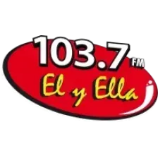 El y Ella 103.7 FM logo