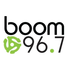 CFXW "Boom 96.7" Whitecourt, AB logo