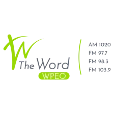 The Word WPEO 1020 AM logo