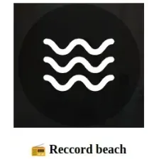 📻 Reccord beach logo
