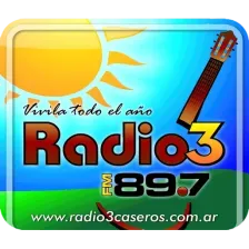 Radio 3 - Caseros 89.7 FM logo