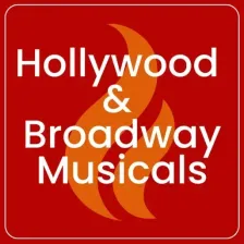 Tinder Radio Hollywood & Broadway Musicals logo