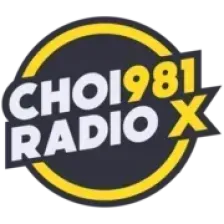 CHOI 98.1 "Radio X" Quebec City, QC logo