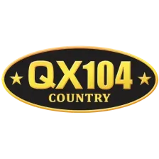 CFQX-FM 104.1 "QX104 Country" Winnipeg, MB logo