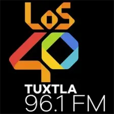 LOS40 Tuxtla - 96.1 FM - XHTGZ-FM - Radio Núcleo - Tuxtla Gutiérrez, Chiapas logo