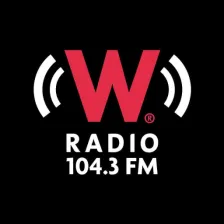 W RADIO 104.3 (Mazatlán) - 104.3 FM - XHENX-FM - Grupo Radio Cañón - Mazatlán, Sinaloa logo