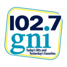 WGNI "102.7 GNI" Wilmington, NC logo