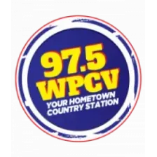 97.5 WPCV logo