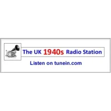 The UK 1940s Radio Station logo