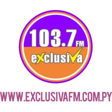 Exclusiva FM 103.7 FM logo