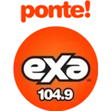 XHEXA "Exa FM" 104.9 FM Mexico City, DF logo