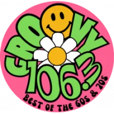 KVYB 106.3 The Vibe logo
