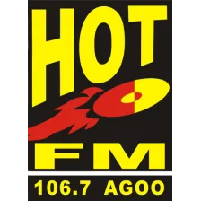 106.7 Hot FM Agoo logo