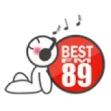 Best Radio FM. 89.0 MHz. logo