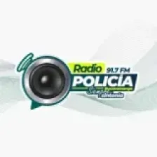 RADIO POLICIA NACIONAL 91.7 FM logo