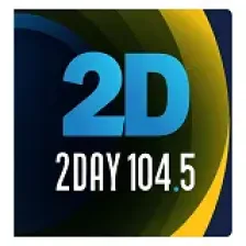 2Day 104.5 logo