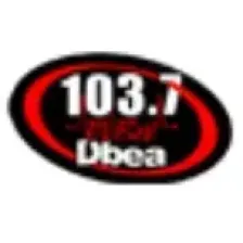 103.7 Da Beat logo
