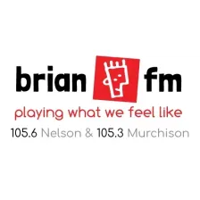 Brian FM 105.6 Nelson NZ logo