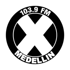 La X Medellín 103.9 FM logo