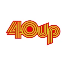 40UP Radio logo