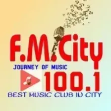 FM City 100.1 FM logo