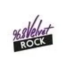 Velvet Rock 96.8 logo