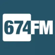 674FM (mobile) logo