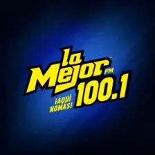 LA MEJOR FM 100.1 (Tampico) - 100.1 FM - XHJT-FM - MVS Radio - Tampico, Tamaulipas logo
