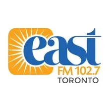 CJRK-FM 102.7 "East FM" Toronto, ON logo