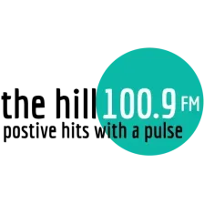 100.9 FM The Hill logo