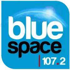 Blue Space 107,2 FM Athens logo