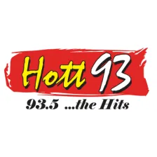 Hot 93 - 93.5 - Port of Spain logo