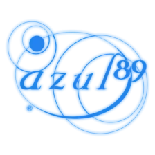 AZUL 89: El Color de la Música logo