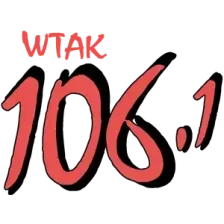 106. 1 WTAK Huntsville's Classic Rock logo