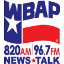 News Talk WBAP 820 AM and 93.3 FM logo