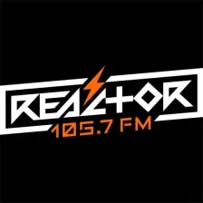 Reactor 105.7 FM XHOF logo