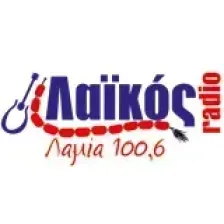 Λαϊκός 100.6 logo