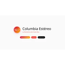Columbia Estéreo 92.7 FM logo