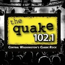The Quake 102.1 logo