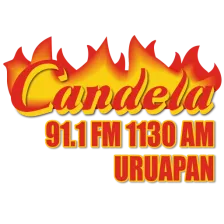 91.1 Candela (Uruapan) - 91.1 FM - XHFN-FM - Cadena RASA - Uruapan, Michoacán logo