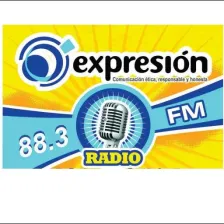 EXPRESIÓN RADIO 88.3 (Ario de Rosales) - 88.3 FM - XHDCP-FM - De Corazón Purépecha, A.C. - Ario de Rosales, Michoacán logo