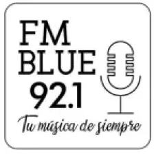 FM BLUE 92.1 logo