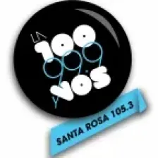 La 100 Santa Rosa FM 105.3 logo