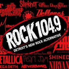 Rock 104.9 Detroit logo