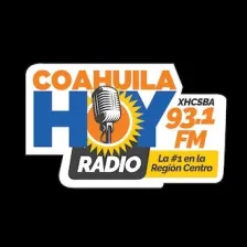 93.1 Coahuila Hoy Radio (Monclova) - 93.1 FM - XHCSBA-FM - Grupo M Radio - Monclova, Coahuila logo