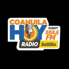 102.5 Coahuila Hoy Radio (Saltillo) - 102.5 FM - XHSHT-FM - Grupo M Radio - Saltillo, Coahuila logo