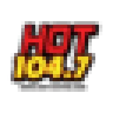 Hot 104.7 logo